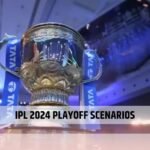 IPL 2024 Playoff Scenario : आईपीएल प्लेऑफचं कोणाला भेटणार तिकीट; पहा संपूर्ण गणित